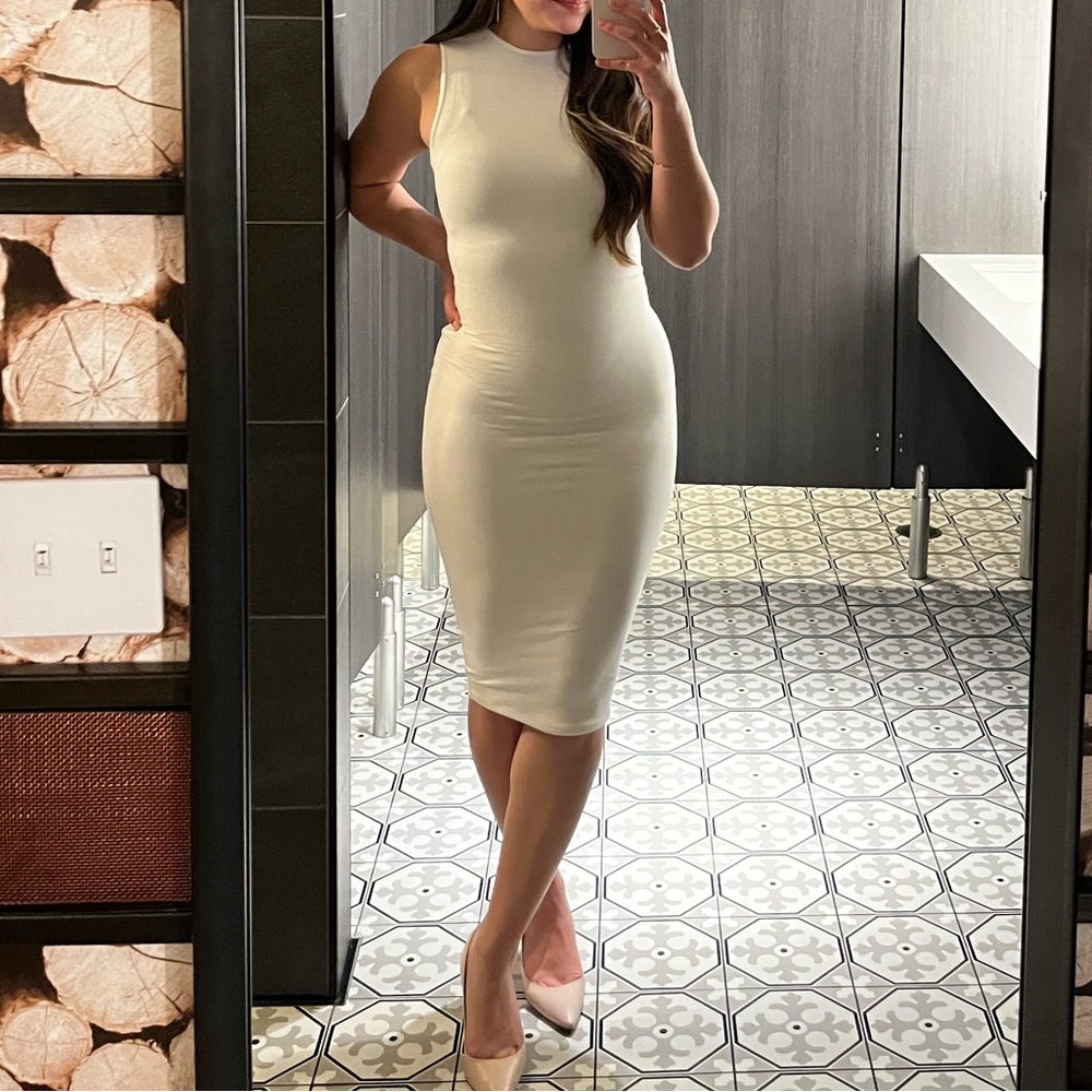 White Body Suit Dress
